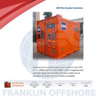 Dry Goods Container - 10ft Dry Goods Container