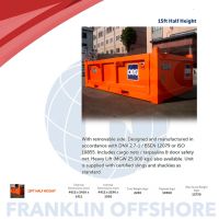 Half Height Containers - 15ft Half Height