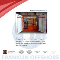 10ft Workshop Container